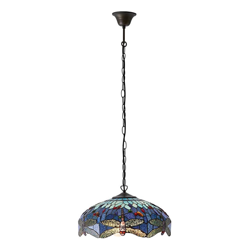 Endon 64080 - Κρεμαστό φωτιστικό με αλυσίδα DRAGONFLY 3xE27/60W/230V, διάμ. 41 cm