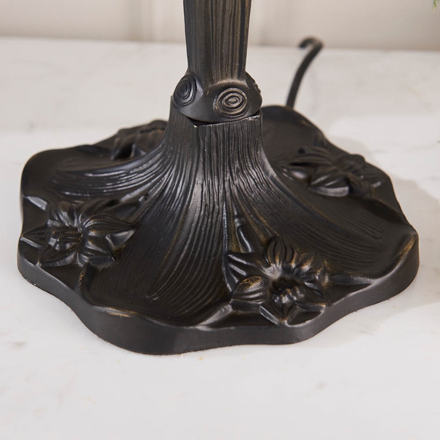 Endon 64090 - Επιτραπέζιο φωτιστικό Tiffany DRAGONFLY 2xE27/60W/230V Ø 30 εκ.