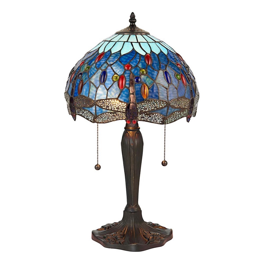 Endon 64090 - Επιτραπέζιο φωτιστικό DRAGONFLY 2xE27/60W/230V Ø 30 cm