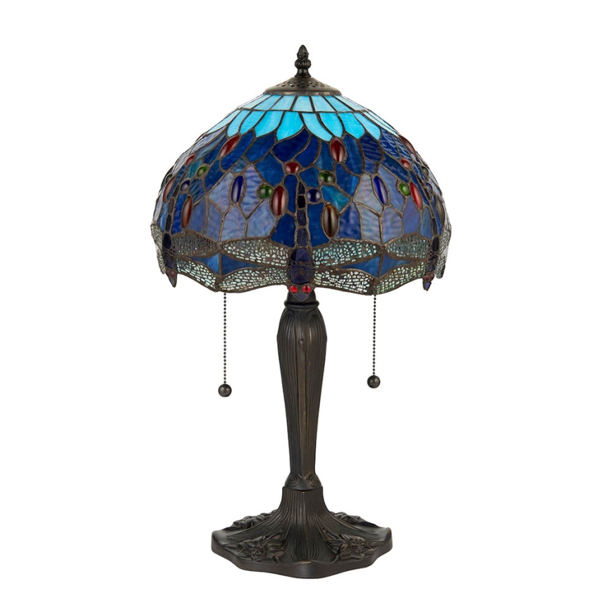 Endon 64090 - Επιτραπέζιο φωτιστικό DRAGONFLY 2xE27/60W/230V Ø 30 cm