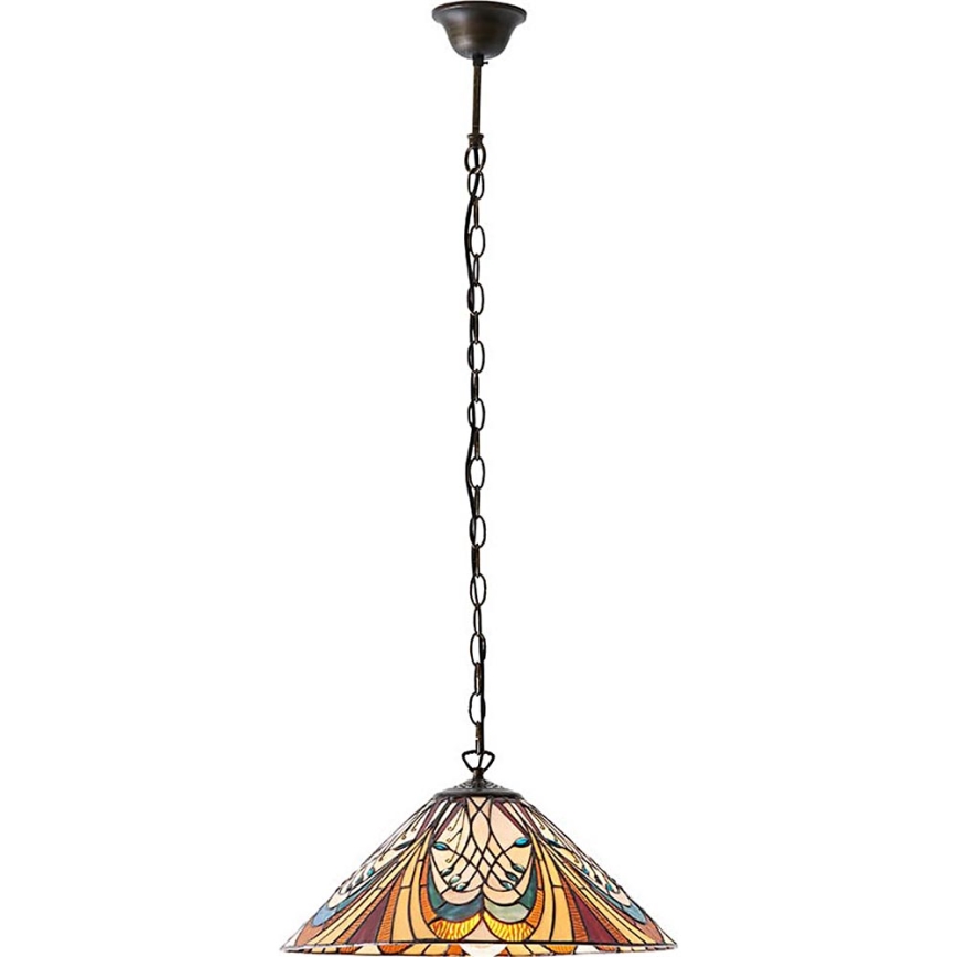 Endon 64162 - Κρεμαστό φωτιστικό οροφής HECTOR 1xE27/60W/230V διάμετρος 40 cm