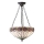 Endon 64175 - Κρεμαστό φωτιστικό οροφής HUTCHINSON 3xE27/60W/230V διάμετρος 40 cm