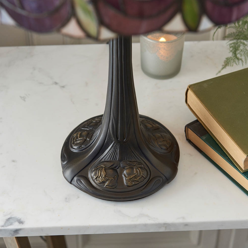 Endon 64177 - Eπιτραπέζιο φωτιστικό HUTCHINSON 1xE27/60W/230V διάμετρος 40 cm