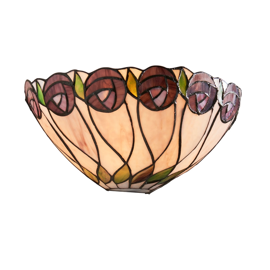 Endon 64178 - Επιτοίχιο φωτιστικό Tiffany HUTCHINSON 1xE14/40W/230V