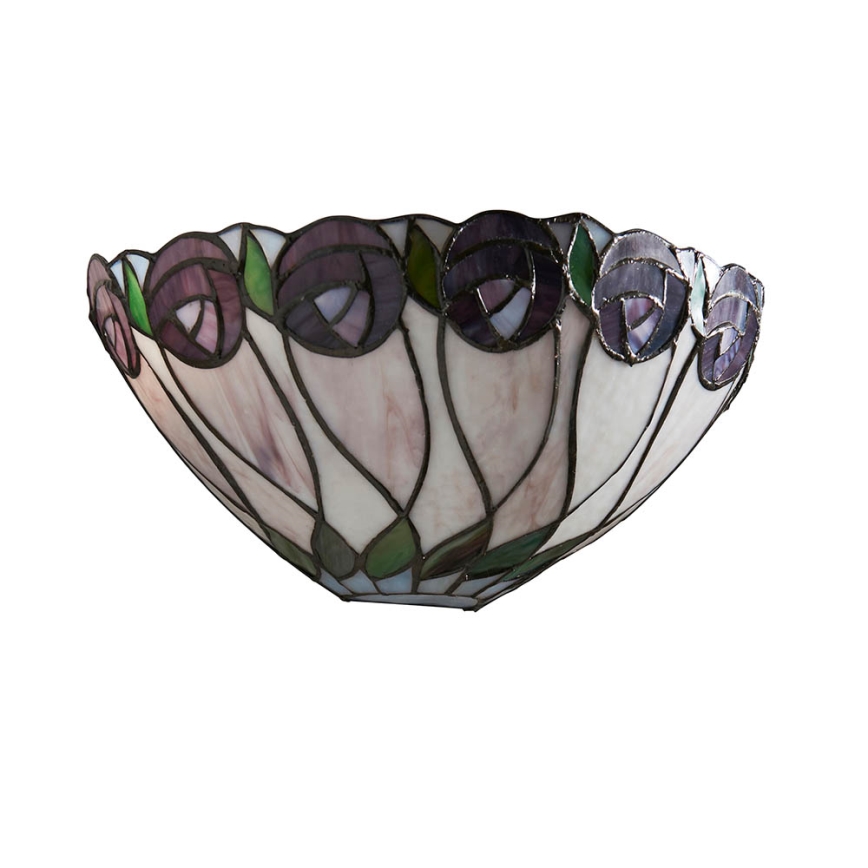 Endon 64178 - Επιτοίχιο φωτιστικό Tiffany HUTCHINSON 1xE14/40W/230V