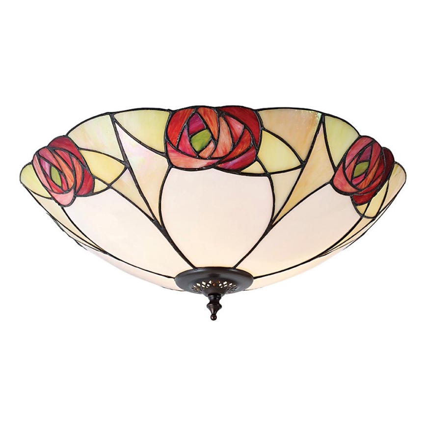 Endon 64182 - Φωτιστικό οροφής INGRAM 2xE27/60W/230V διάμετρος 45 cm
