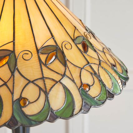 Endon 64192 - Επιδαπέδιο φωτιστικό JAMELIA 2xE27/60W/230V Ø 50 cm