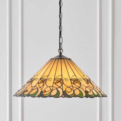 Endon 64194 - Κρεμαστό φωτιστικό οροφής JAMELIA 3xE27/60W/230V διάμετρος 50 cm