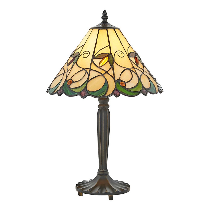 Endon 64195 - Επιτραπέζιο φωτιστικό JAMELIA 1xE27/60W/230V Ø 31 εκ.