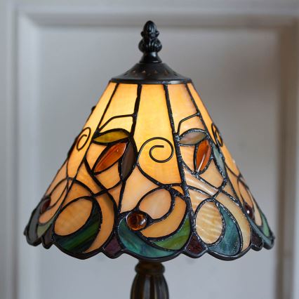 Endon 64196 - Eπιτραπέζιο φωτιστικό JAMELIA 1xE14/40W/230V διάμετρος 20 cm