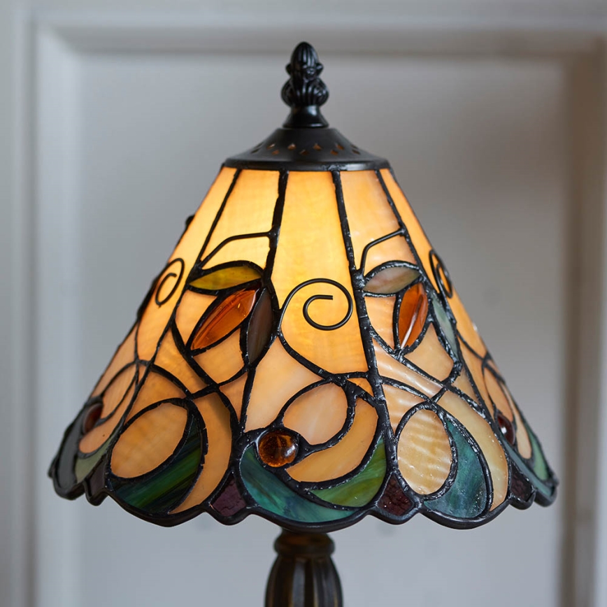 Endon 64196 - Eπιτραπέζιο φωτιστικό JAMELIA 1xE14/40W/230V διάμετρος 20 cm