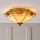 Endon 64284 - Φωτιστικό οροφής Tiffany NEVADA 2xE27/60W/230V, διάμετρος 40 cm