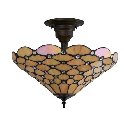 Endon 64300 - Πλαφονιέρα οροφής PEARL 3xE27/60W/230V διάμετρος 37 cm