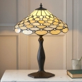 Endon 64301 - Επιτραπέζιο φωτιστικό Tiffany PEARL 1xE27/60W/230V Ø 37 cm