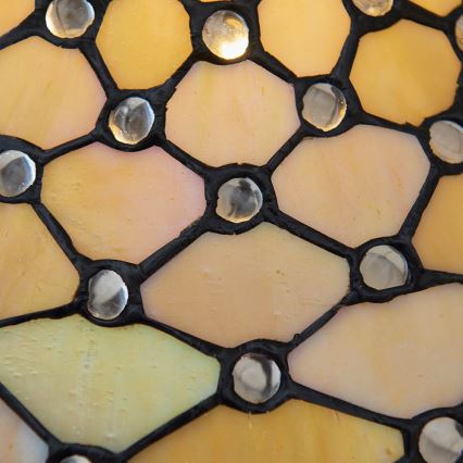 Endon 64301 - Επιτραπέζιο φωτιστικό Tiffany PEARL 1xE27/60W/230V Ø 37 cm