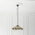 Endon 64385 - Κρεμαστό φωτιστικό σε αλυσίδα Tiffany WILLOW, 1xE27/60W/230V, Ø 35 εκ.