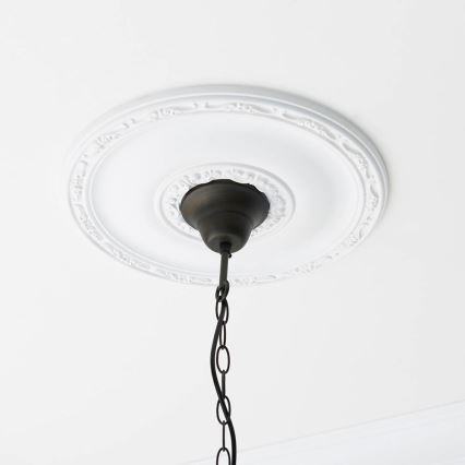 Endon 64385 - Κρεμαστό φωτιστικό σε αλυσίδα Tiffany WILLOW, 1xE27/60W/230V, Ø 35 εκ.
