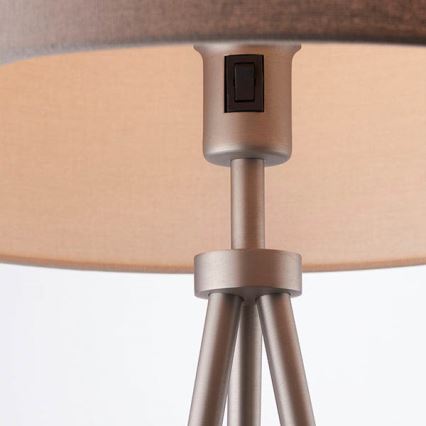 Endon 66987 - Επιδαπέδιο φωτιστικό TRI 1xE27/60W/230V μπεζ