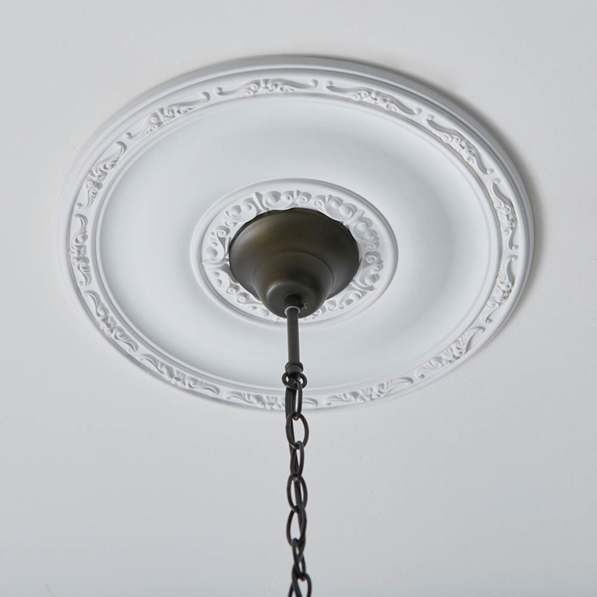 Endon 67045 - Πολυέλαιος με αλυσίδα Tiffany FARGO 1xE27/60W/230V διάμ. 40 εκ.