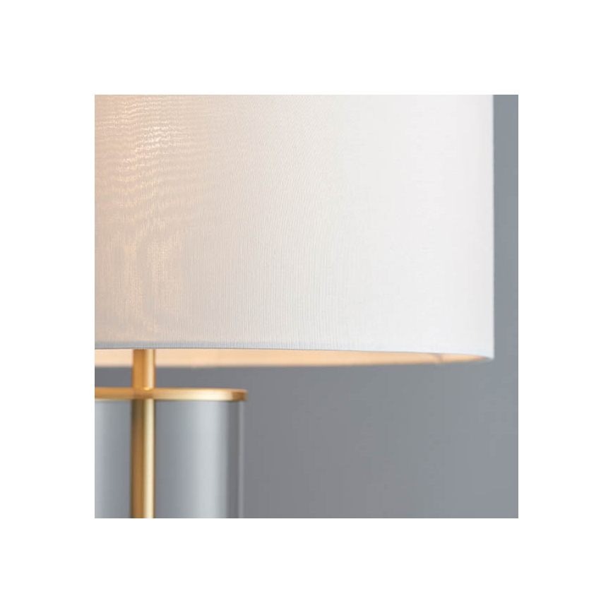 Endon 68802 - Ρυθμιζόμενο επιτραπέζιο φωτιστικό με αισθητήρα αφής LESSINA 1xE27/10W/230V χρυσό/λευκό