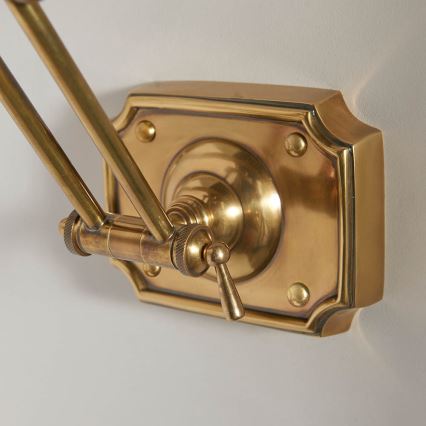 Endon 69833 - Φωτιστικό για πίνακα WINCHESTER 2xE14/6W/230V 51 cm μπρούτζινο
