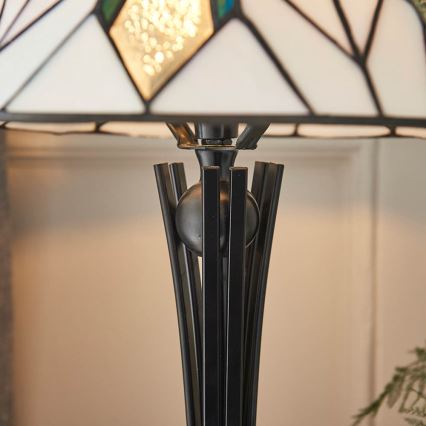 Endon 70365 - Eπιτραπέζιο φωτιστικό ASTORIA 1xE14/40W/230V διάμετρος 30 cm