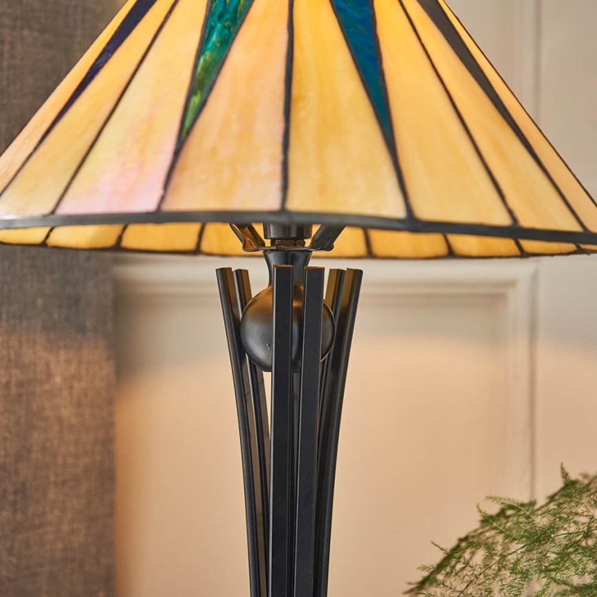 Endon 70367 - Eπιτραπέζιο φωτιστικό DARK STAR 1xE14/40W/230V διάμετρος 30 cm