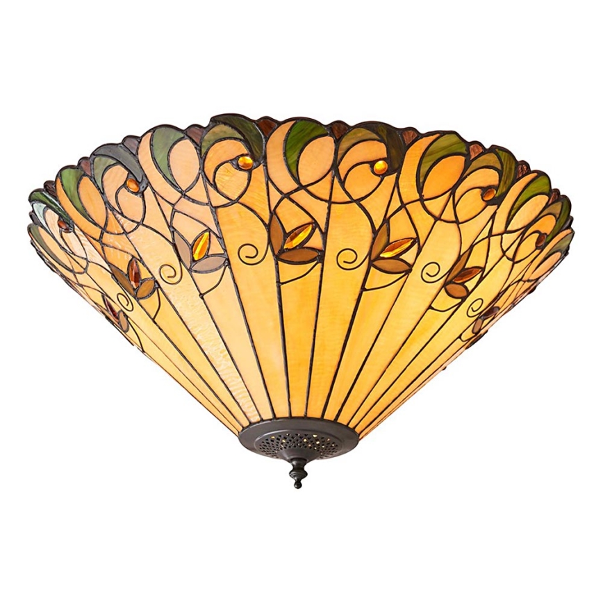 Endon 70706 - Φωτιστικό οροφής JAMELIA 2xE27/60W/230V διάμετρος 50 cm