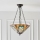 Endon 70750 - Πολυέλαιος σε αλυσίδα Tiffany HECTOR 3xE27/60W/230V, διάμ. 40 εκ.