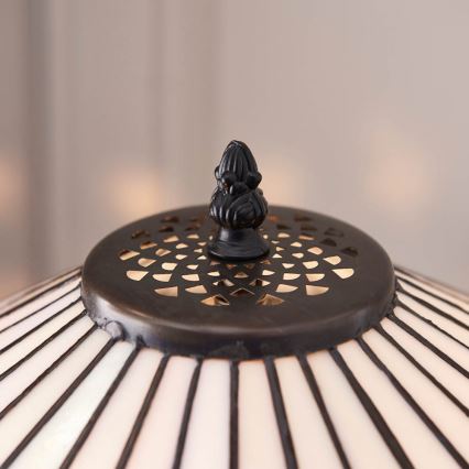 Endon 70935 - Επιτραπέζιο φωτιστικό Tiffany FARGO 2xE27/60W/230V διάμ. 41,5 εκ.