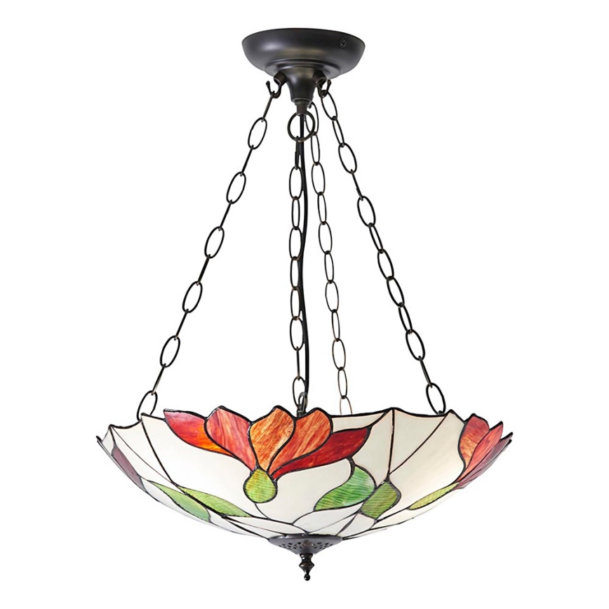 Endon 70946 - Κρεμαστό φωτιστικό οροφής BOTANICA 3xE27/60W/230V διάμετρος 45 cm