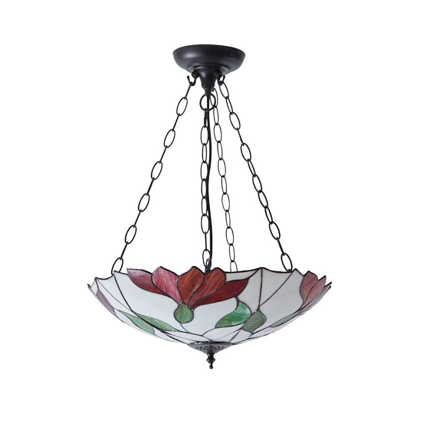 Endon 70946 - Κρεμαστό φωτιστικό οροφής BOTANICA 3xE27/60W/230V διάμετρος 45 cm
