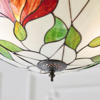Endon 70946 - Κρεμαστό φωτιστικό οροφής BOTANICA 3xE27/60W/230V διάμετρος 45 cm