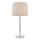 Endon 72175 - Eπιτραπέζιο φωτιστικό με θύρα USB SYON 1xE14/40W/230V γυαλιστερό χρώμιο/μπεζ
