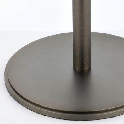Endon 72631 - Επιτραπέζιο φωτιστικό HAYFIELD 1xE27/40W/230V μπρονζέ/γκρι