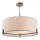 Endon 72635 - Κρεμαστό φωτιστικό HAYFIELD 3xE27/40W/230V ματ χρώμιο/γκρι