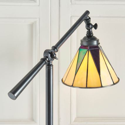 Endon 74355 - Επιδαπέδιο φωτιστικό DARK STAR 1xE14/40W/230V