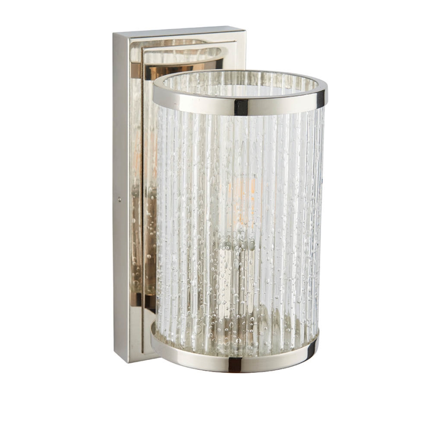 Endon 76259 - Φωτιστικό τοίχου EASTON 1xE14/6W/230V γυαλιστερό χρώμιο