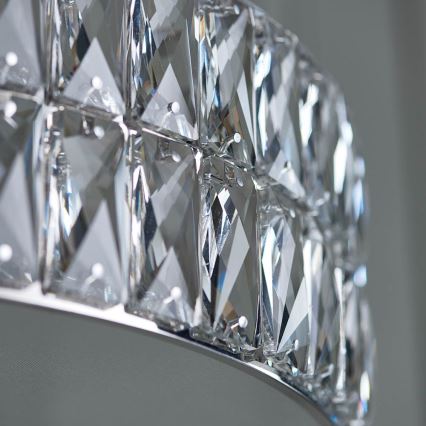 Endon 76513 - Κρεμαστό φωτιστικό με καλώδιο VERINA 5xLED/5W/230V γυαλιστερό χρώμιο