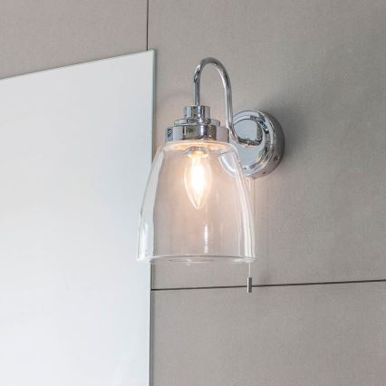 Endon 77088 - Επιτοίχιο φωτιστικό μπάνιου ASHBURY 1xE14/4W/230V IP44 γυαλιστερό χρώμιο