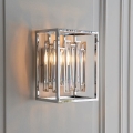 Endon 81932 - Επιτοίχιο φωτιστικό ACADIA 1xE14/40W/230V γυαλιστερό χρώμιο