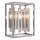 Endon 81932 - Επιτοίχιο φωτιστικό ACADIA 1xE14/40W/230V γυαλιστερό χρώμιο