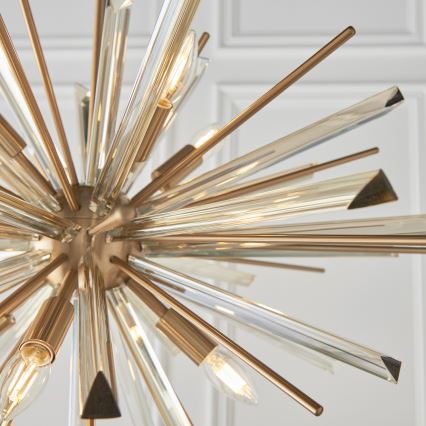 Endon 81935 - Πολυέλαιος με αλυσίδα 8xE14/40W/230V χρυσός