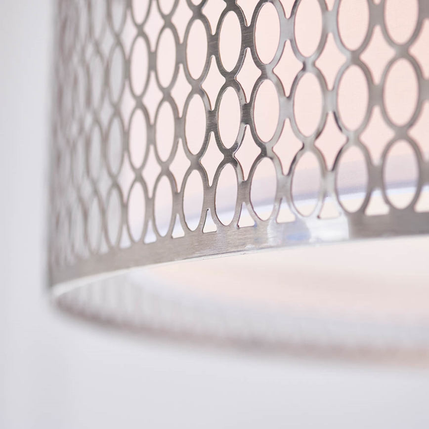 Endon 81969 - Κρεμαστό φωτιστικό οροφής CORDERO 3xE27/10W/230V ματ χρώμιο