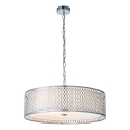 Endon 81969 - Κρεμαστό φωτιστικό οροφής CORDERO 3xE27/10W/230V ματ χρώμιο