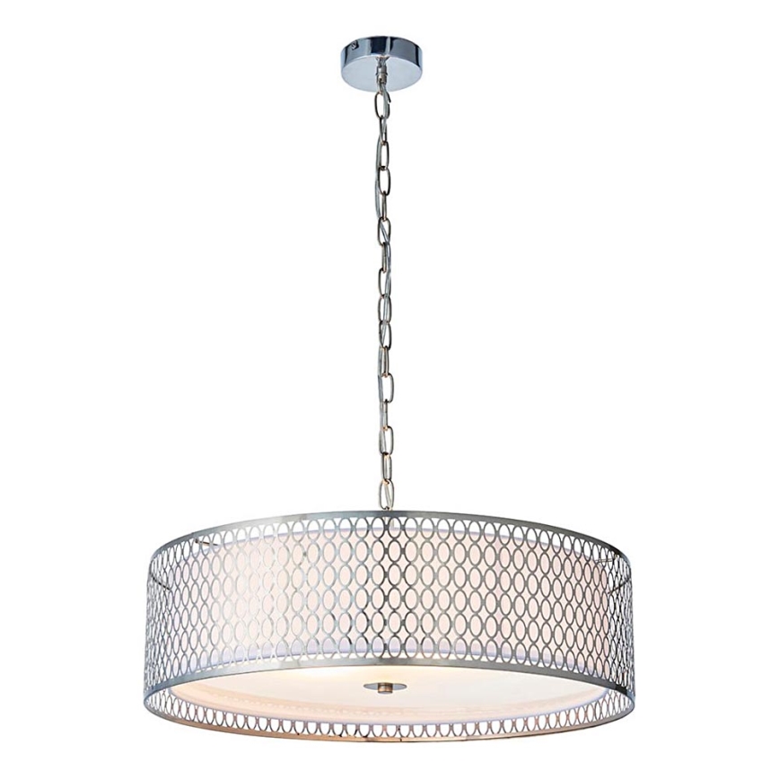 Endon 81969 - Κρεμαστό φωτιστικό οροφής CORDERO 3xE27/10W/230V ματ χρώμιο