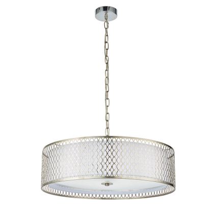 Endon 81969 - Κρεμαστό φωτιστικό οροφής CORDERO 3xE27/10W/230V ματ χρώμιο