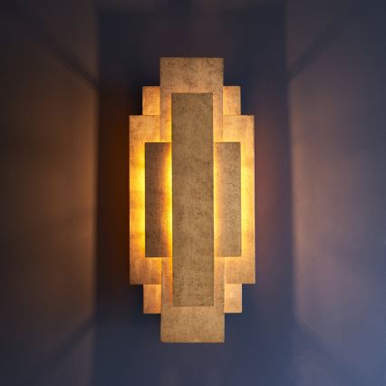 Endon 90452 - Φωτιστικό τοίχου ALZARE 2xG9/3W/230V χρυσό