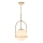 Endon 90844 - Κρεμαστό φωτιστικό σε ράβδο ONTARIO 1xE27/10W/230V μπρούτζινο