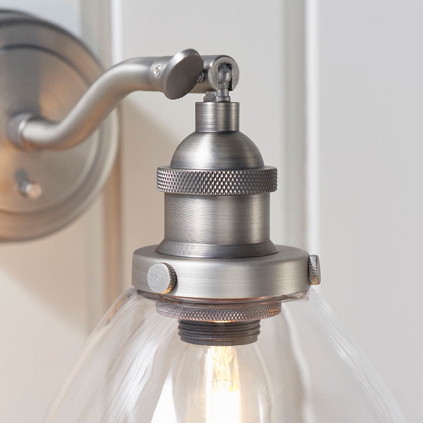 Endon 91739 - Επιτοίχιο σποτ HANSEN 1xE14/40W/230V ματ χρώμιο